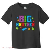 Big Brother Master Builder Building Bricks Blocks Family Set Toddler T-Shirt thumb 0