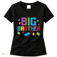 Big Brother Master Builder Building Bricks Blocks Family Set Women's T-Shirt thumb 0
