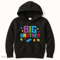 Big Brother Master Builder Building Bricks Blocks Family Set Kids Hoodie thumb 0