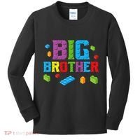 Big Brother Master Builder Building Bricks Blocks Family Set Kids Long Sleeve Shirt thumb 0