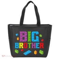 Big Brother Master Builder Building Bricks Blocks Family Set Tote Bag thumb 0