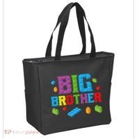 Big Brother Master Builder Building Bricks Blocks Family Set Tote Bag thumb 2
