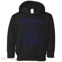 Baking Because Murder Is Wrong Toddler Hoodie thumb 0