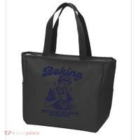 Baking Because Murder Is Wrong Tote Bag thumb 3