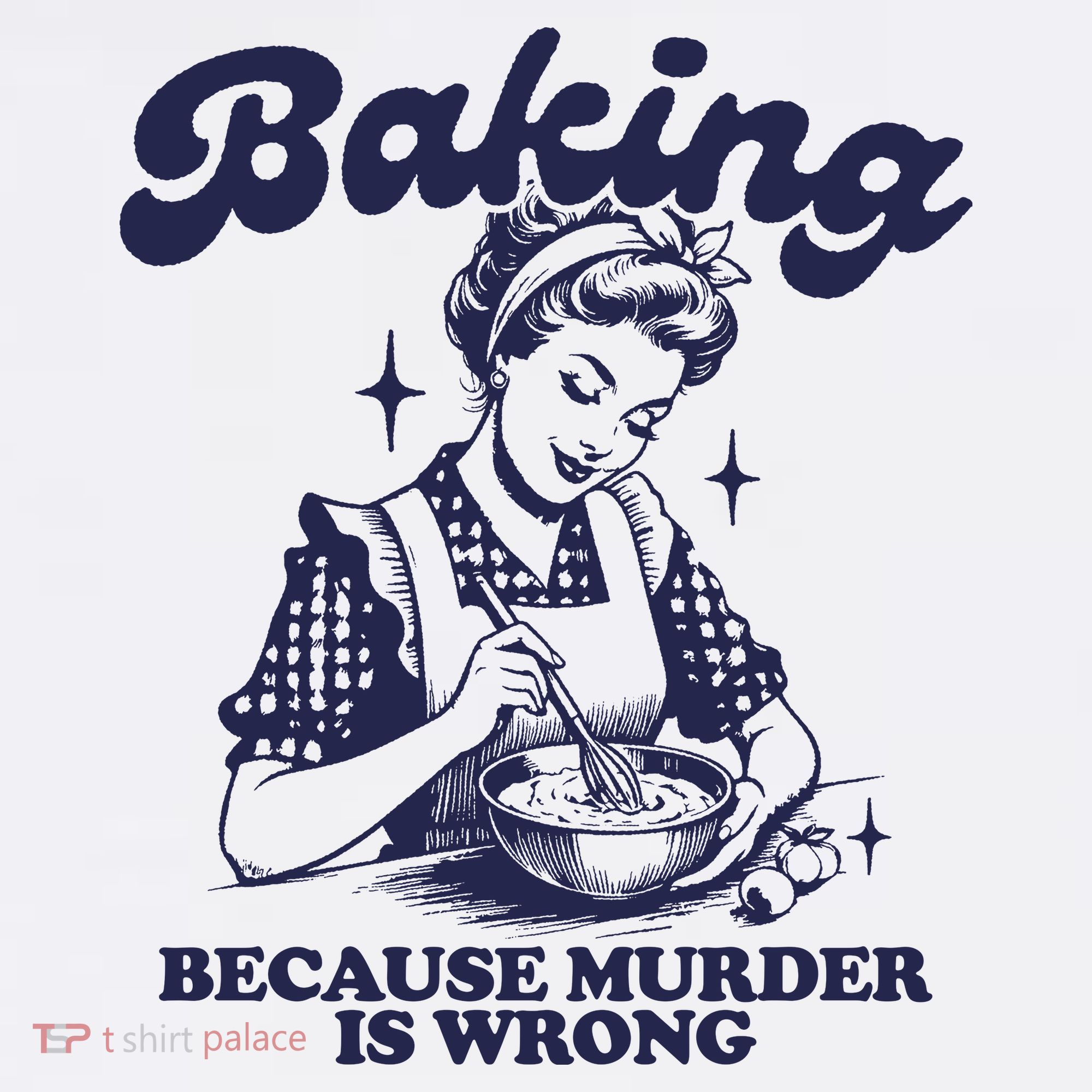 Baking Because Murder Is Wrong Beanie