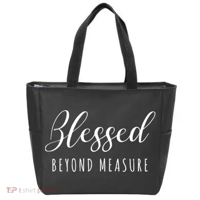 Blessed Beyond Measure Tote Bag