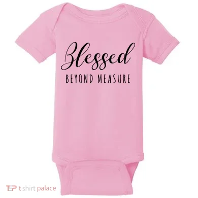 Blessed Beyond Measure Baby Bodysuit