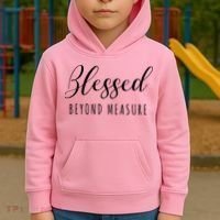 Blessed Beyond Measure Kids Hoodie thumb 2