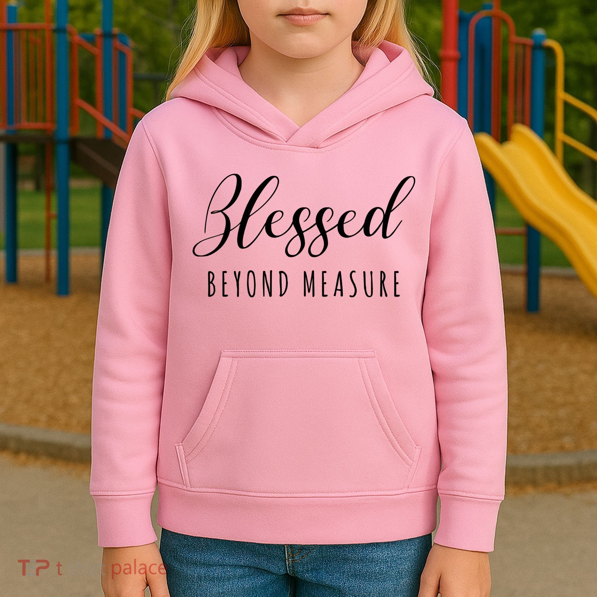 Blessed Beyond Measure Kids Hoodie