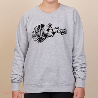 Boop Bear Meme Funny Bear Women's Sweatshirt