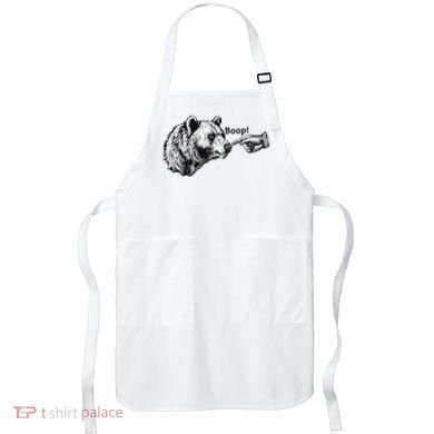 Boop Bear Meme Funny Bear Apron