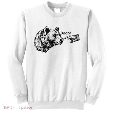 Boop Bear Meme Funny Bear Sweatshirt