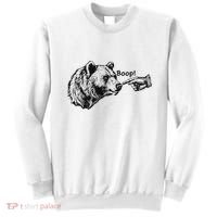 Boop Bear Meme Funny Bear Sweatshirt thumb 0