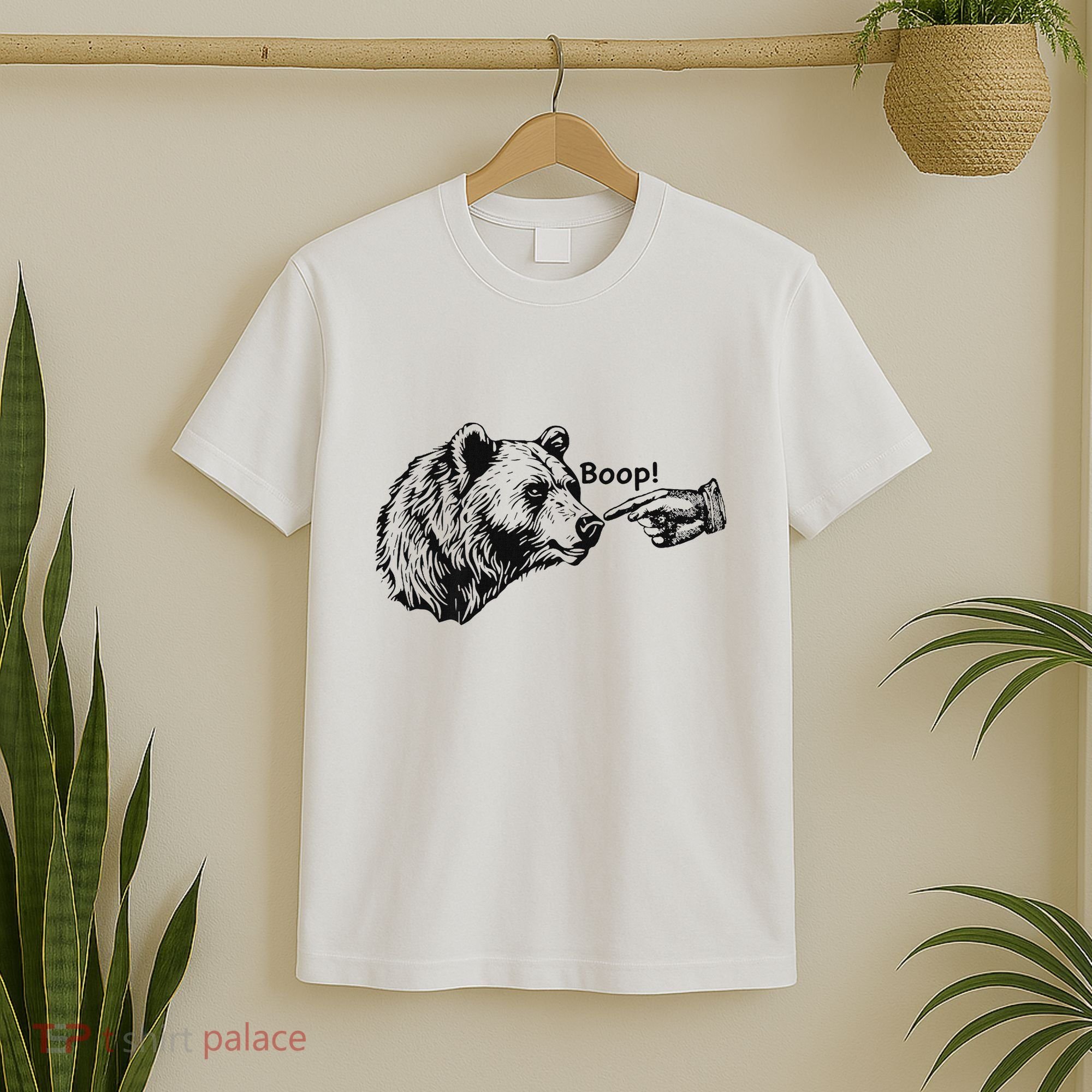 Boop Bear Meme Funny Bear T-Shirt