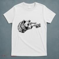 Boop Bear Meme Funny Bear T-Shirt thumb 5