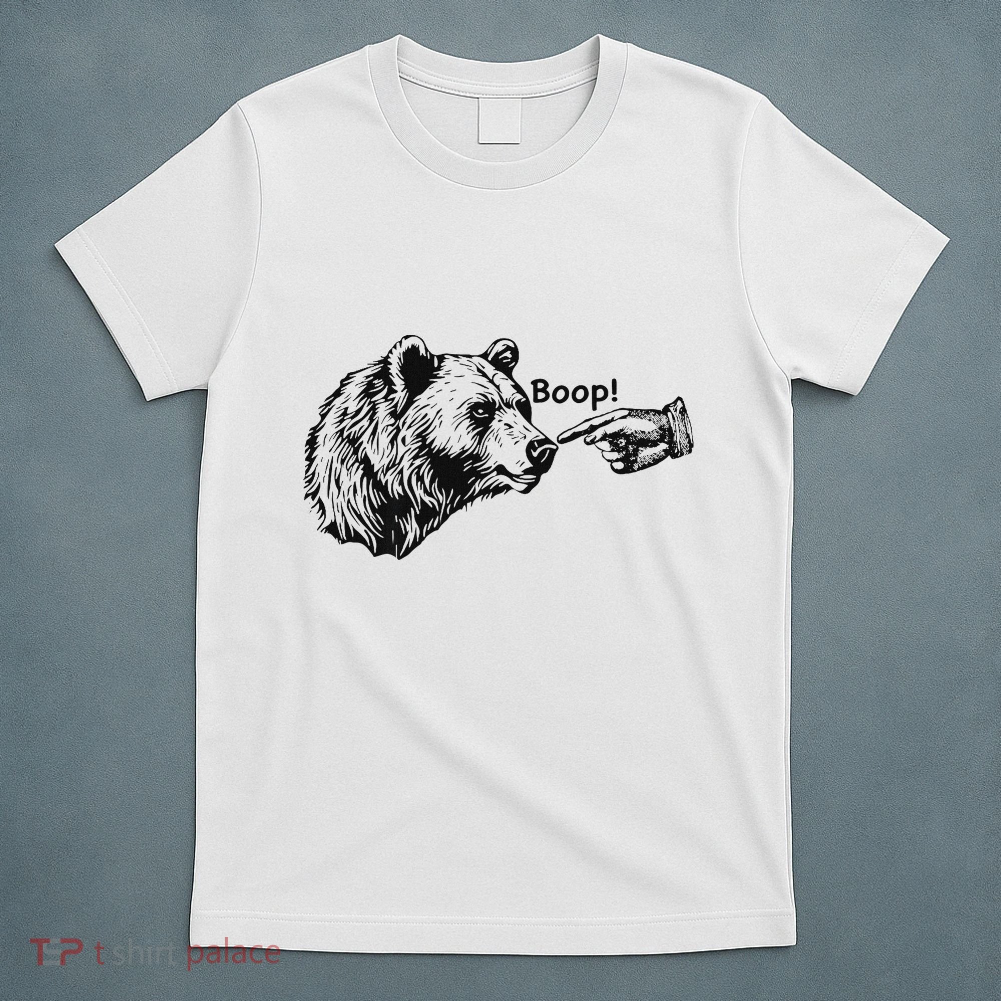 Boop Bear Meme Funny Bear T-Shirt