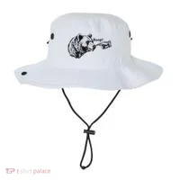 Boop Bear Meme Funny Bear Bucket Hat thumb 0