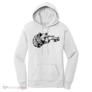 Boop Bear Meme Funny Bear Women's Hoodie