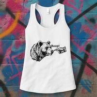Boop Bear Meme Funny Bear Women's Tank Top thumb 3