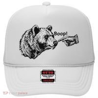 Boop Bear Meme Funny Bear Hat thumb 0