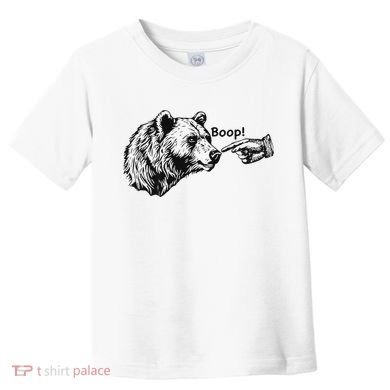 Boop Bear Meme Funny Bear Toddler T-Shirt