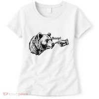 Boop Bear Meme Funny Bear Women's T-Shirt thumb 0