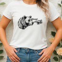 Boop Bear Meme Funny Bear Women's T-Shirt thumb 2