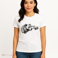 Boop Bear Meme Funny Bear Women's T-Shirt thumb 4