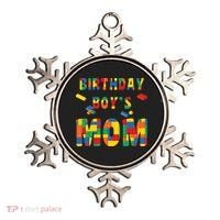 Building Block Mom Of Birthday Boy Ornament thumb 0