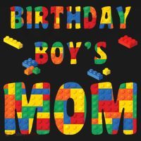 Building Block Mom Of Birthday Boy Ornament thumb 1