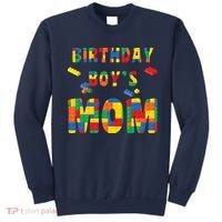 Building Block Mom Of Birthday Boy Sweatshirt thumb 0