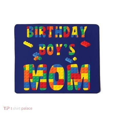 Building Block Mom Of Birthday Boy Mousepad