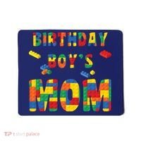 Building Block Mom Of Birthday Boy Mousepad thumb 0