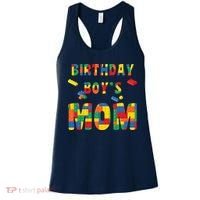 Building Block Mom Of Birthday Boy Women's Tank Top thumb 0