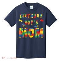 Building Block Mom Of Birthday Boy Kids T-Shirt thumb 0