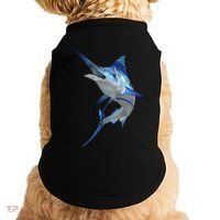Beautiful Blue Marlin Fishing Doggie Tank thumb 0