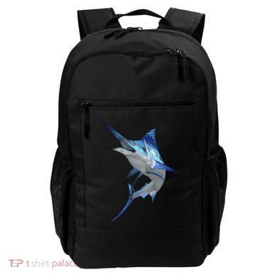 Beautiful Blue Marlin Fishing Backpack