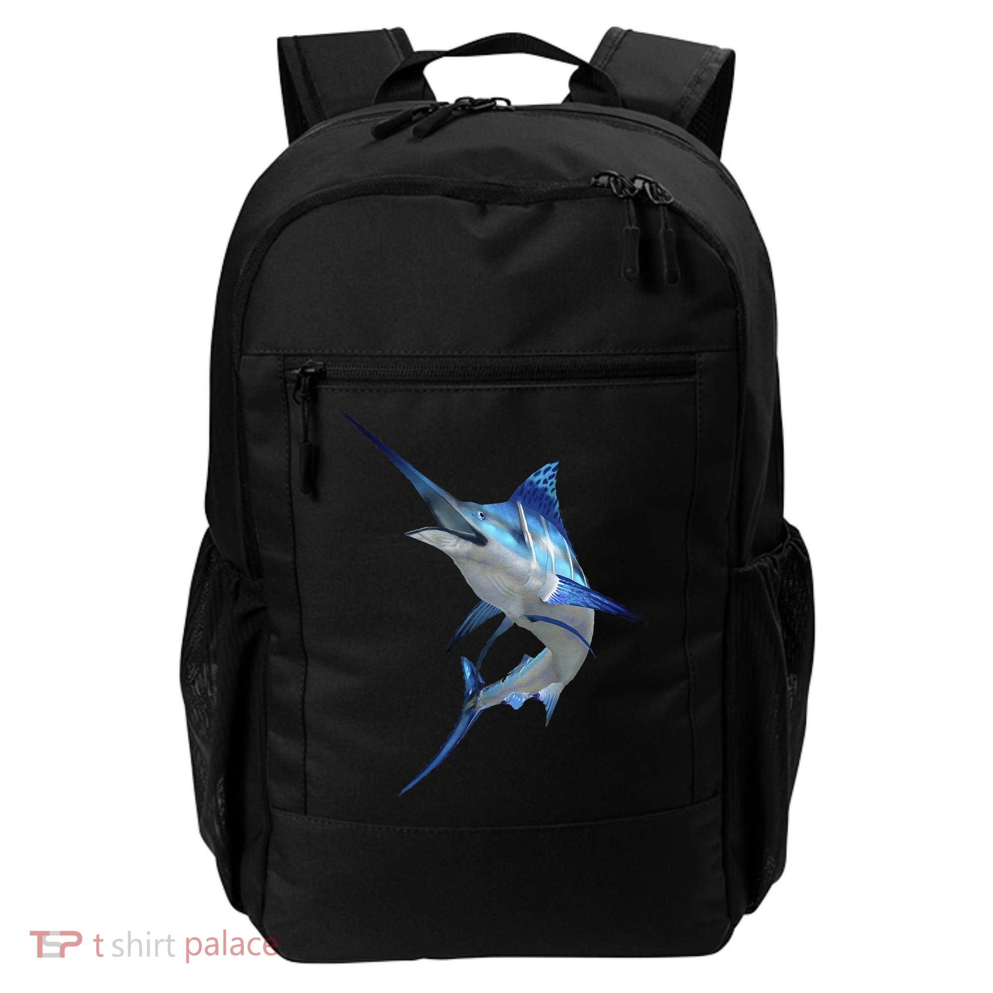 Beautiful Blue Marlin Fishing Backpack