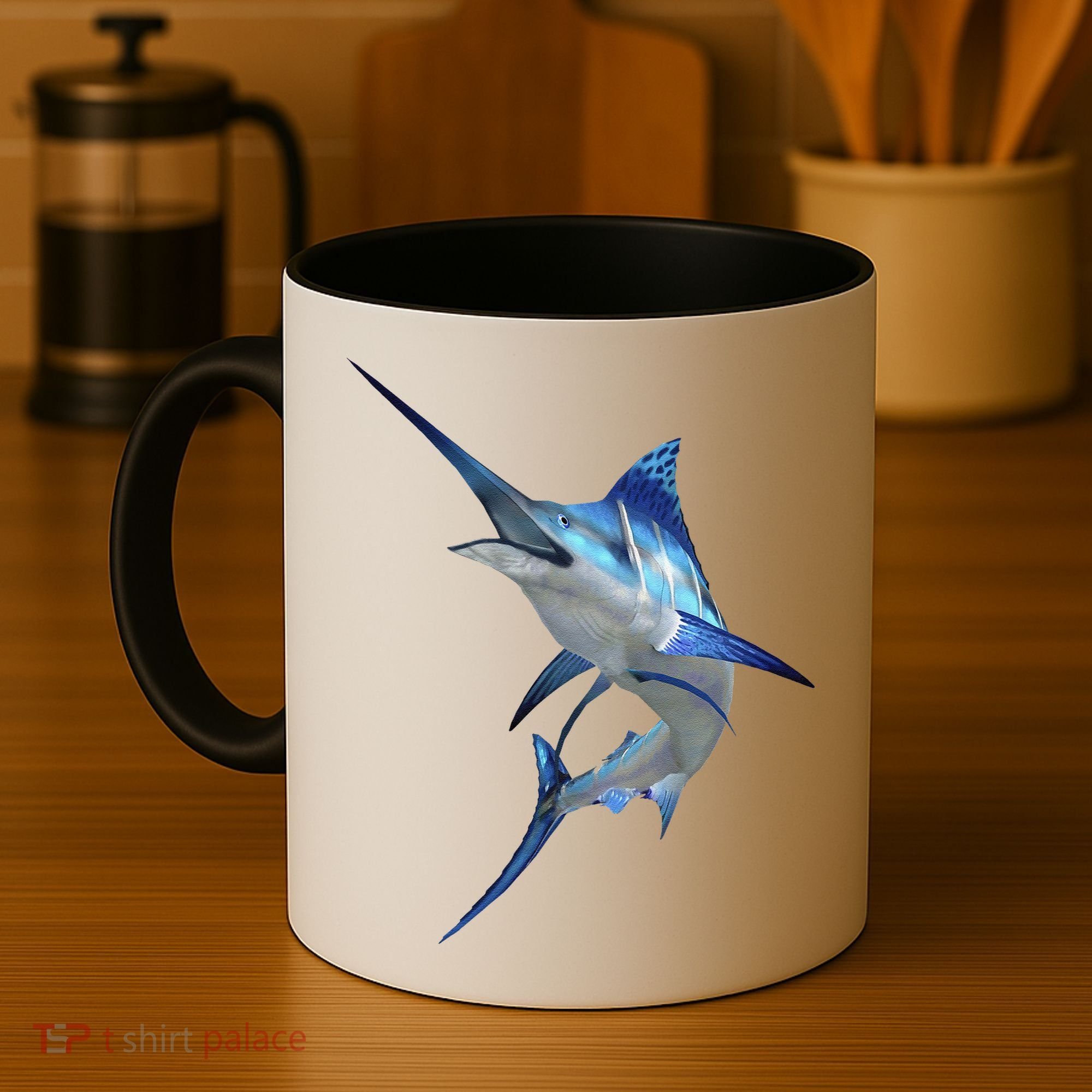 Beautiful Blue Marlin Fishing Coffee Mug