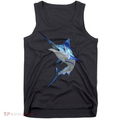 Beautiful Blue Marlin Fishing Tank Top