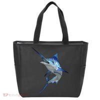 Beautiful Blue Marlin Fishing Tote Bag thumb 0