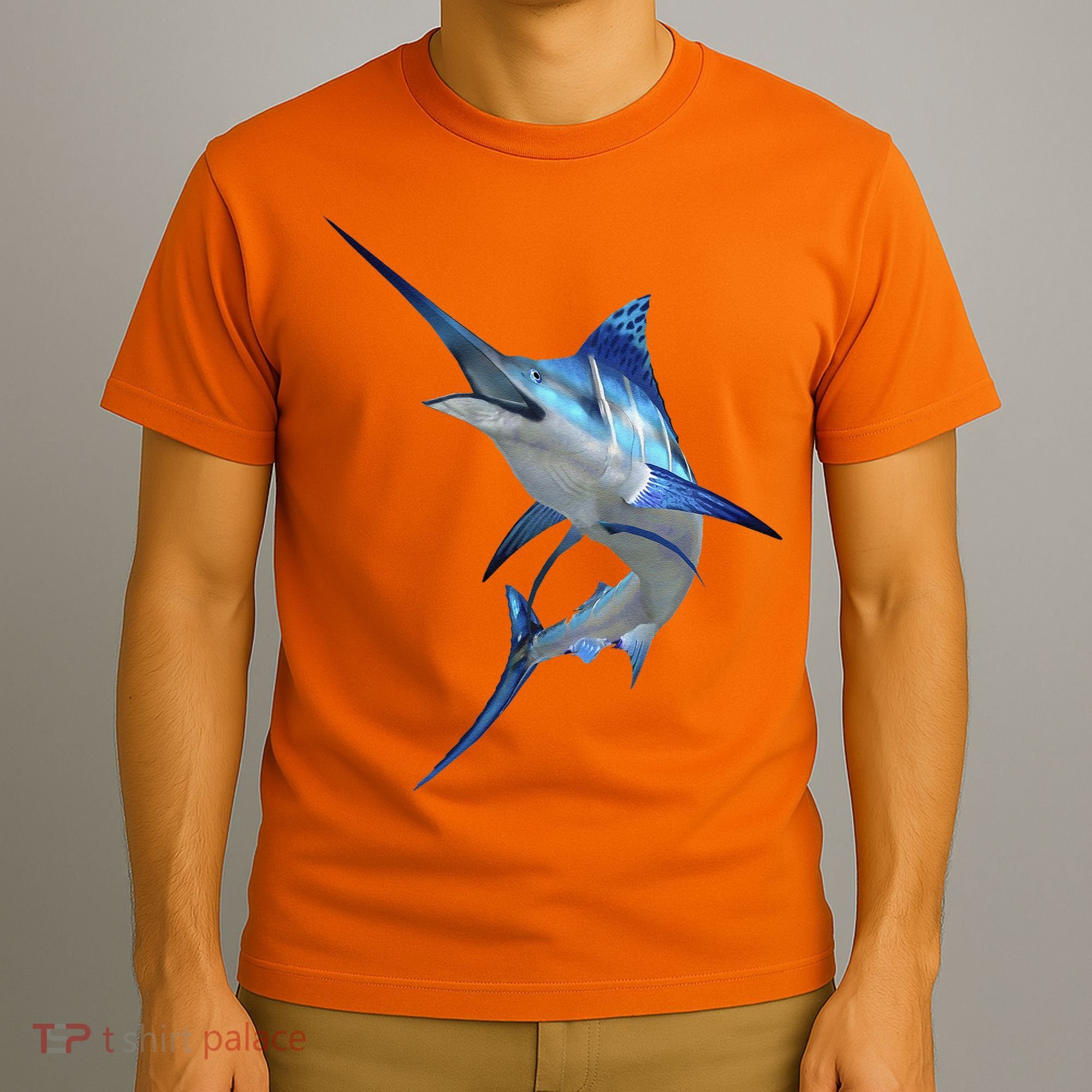Beautiful Blue Marlin Fishing T-Shirt