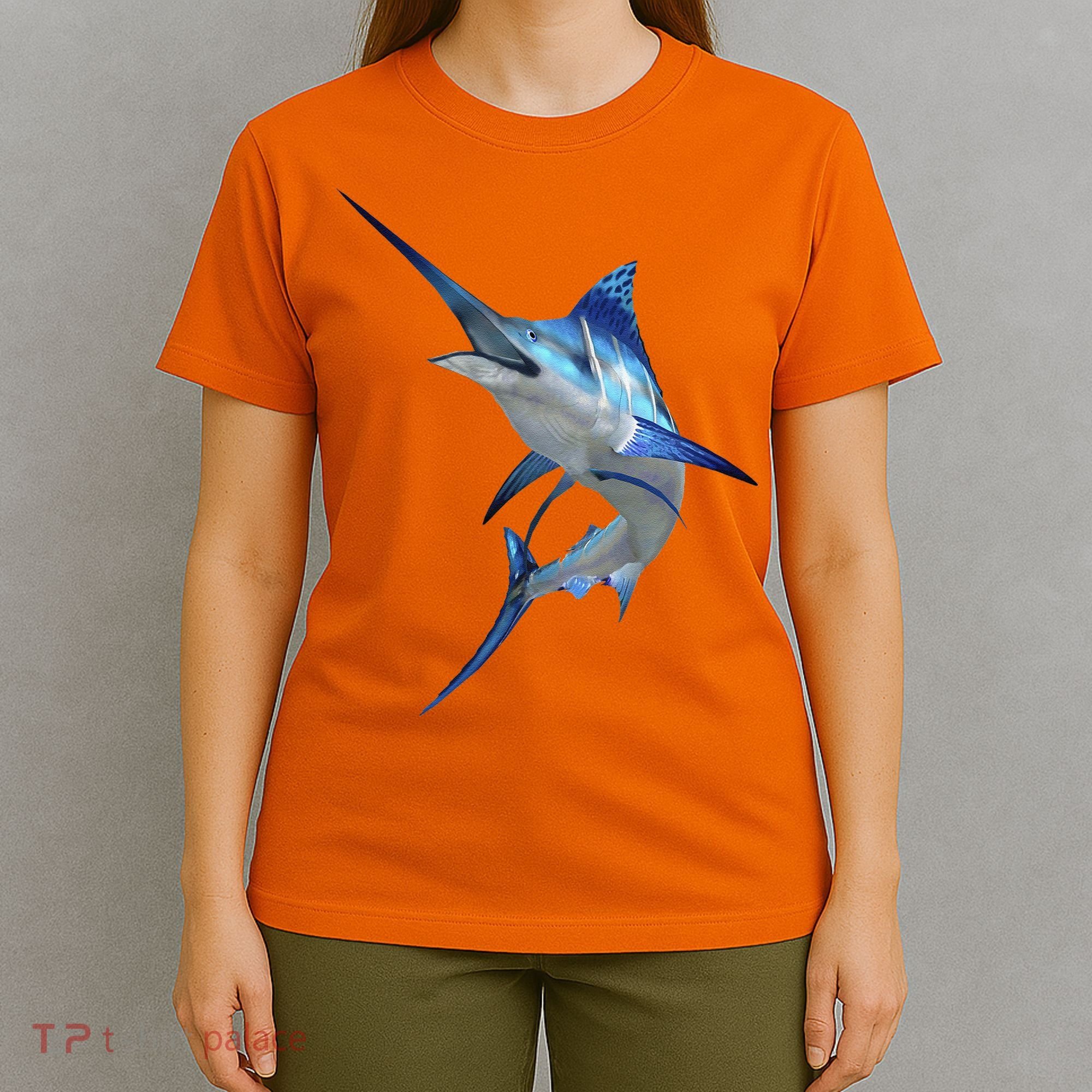 Beautiful Blue Marlin Fishing T-Shirt