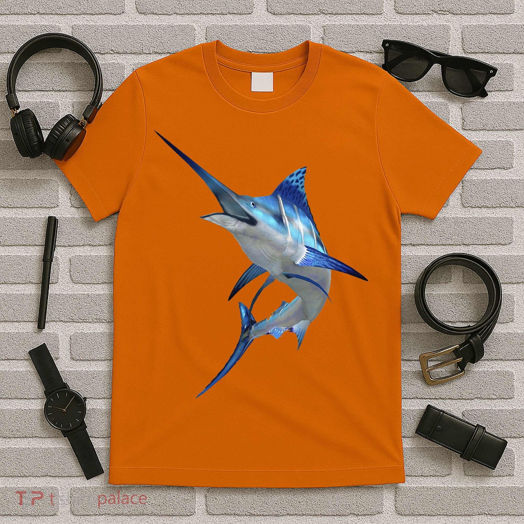 Beautiful Blue Marlin Fishing T-Shirt