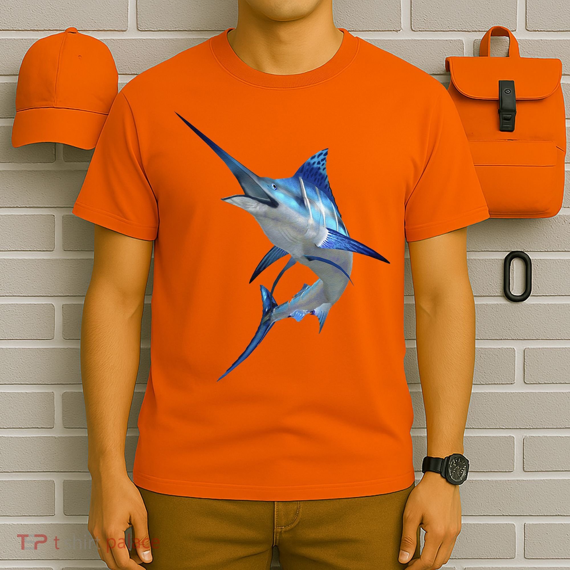 Beautiful Blue Marlin Fishing T-Shirt