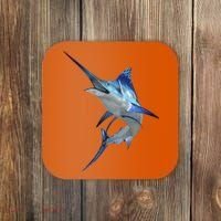 Beautiful Blue Marlin Fishing Coaster thumb 0
