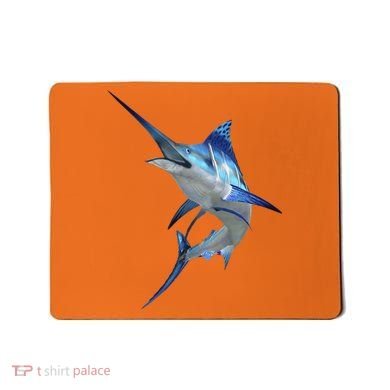 Beautiful Blue Marlin Fishing Mousepad