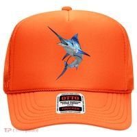Beautiful Blue Marlin Fishing Hat thumb 0