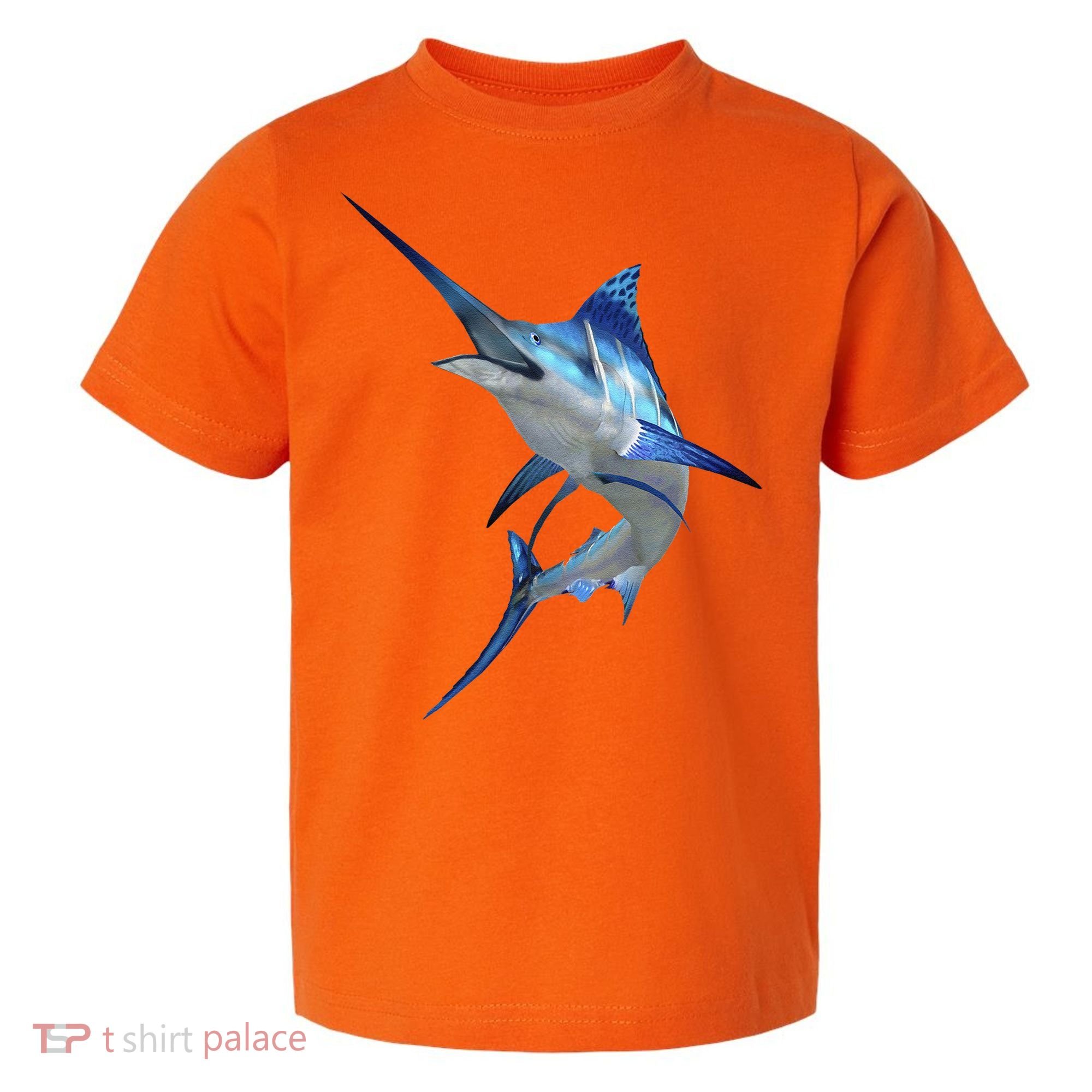 Beautiful Blue Marlin Fishing Toddler T-Shirt