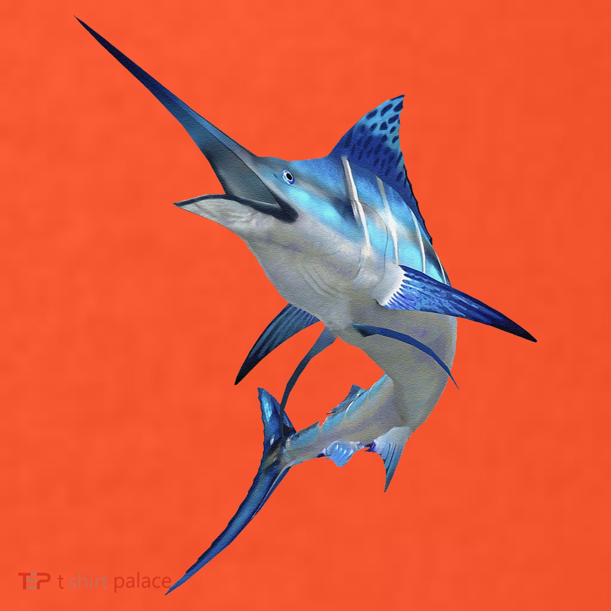 Beautiful Blue Marlin Fishing Visor